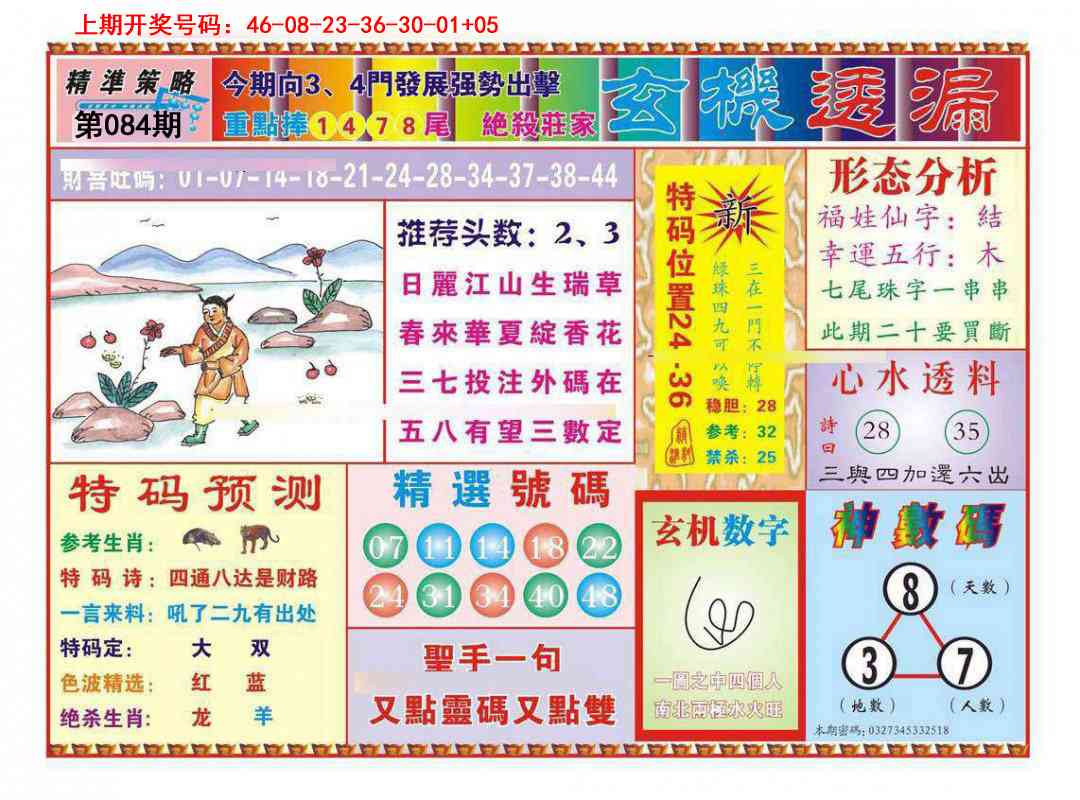 084期玄机透漏[图]
